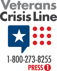 Veterns Crisis line 1-800-273-8255